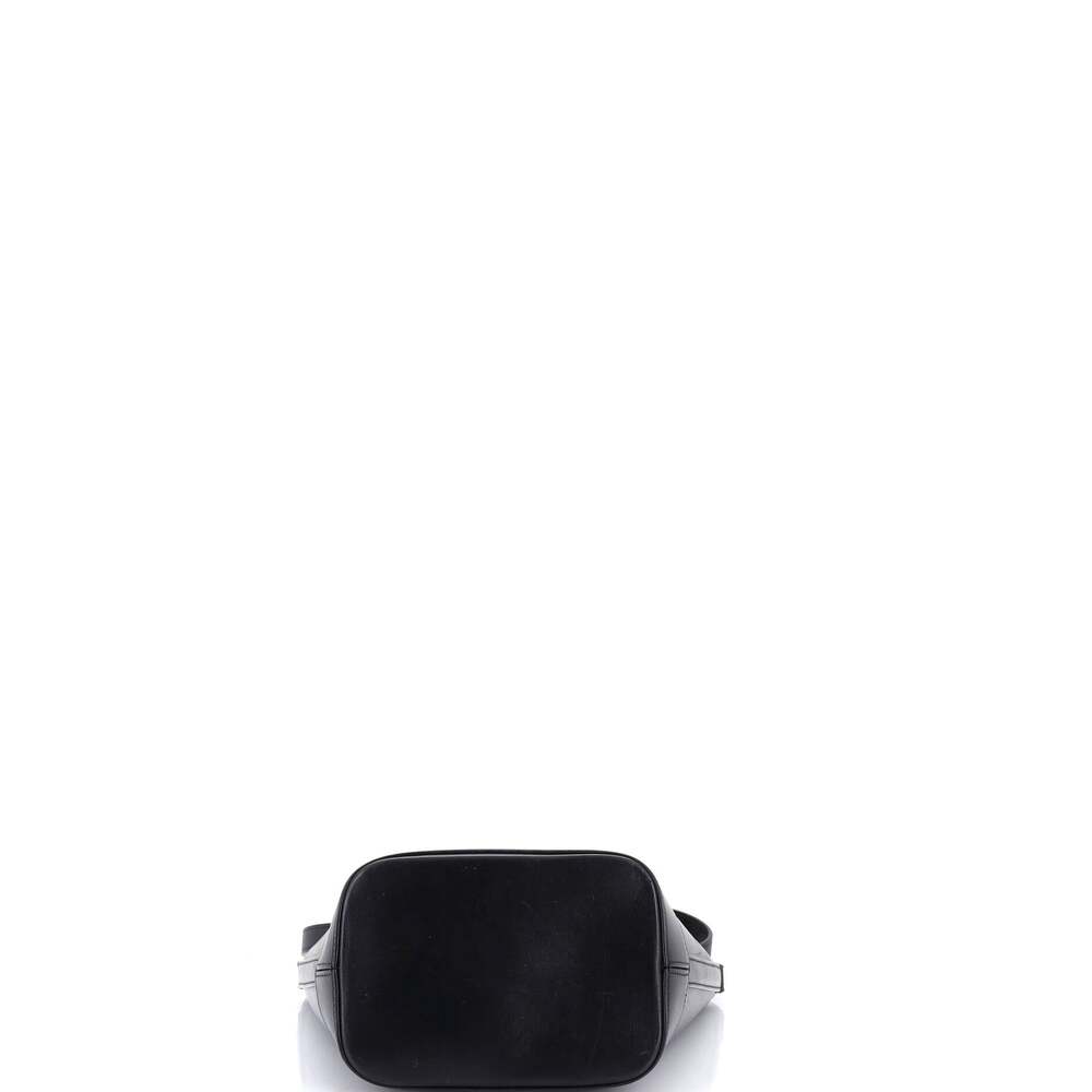 Celine Cuir Triomphe Bucket Bag Leather #203722C18B - Picture 4 of 9